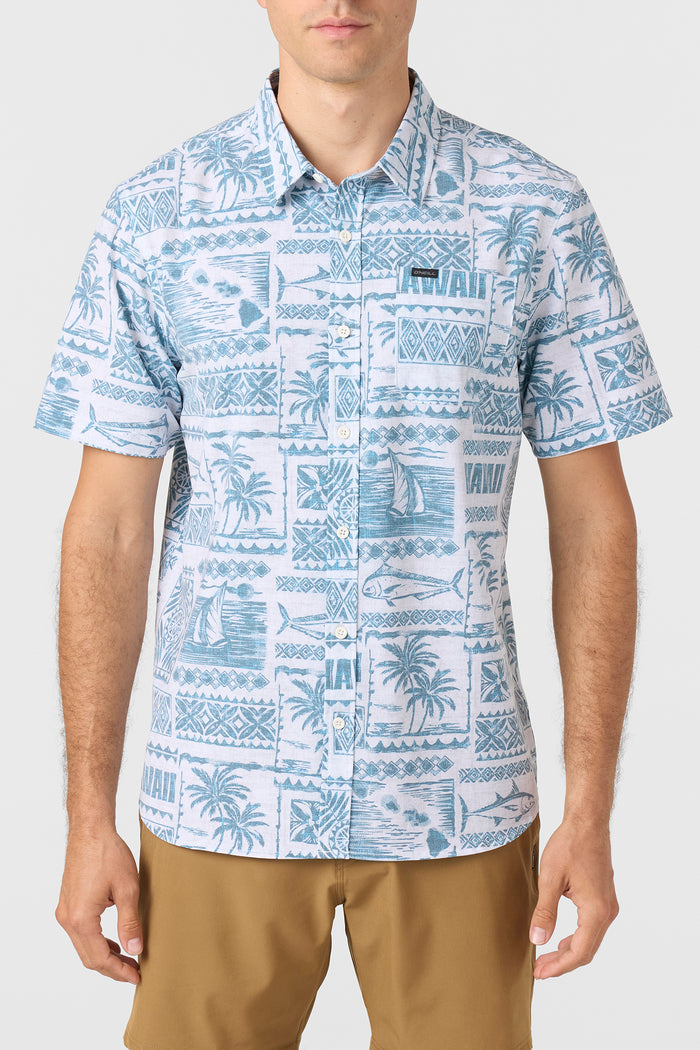 TRVLR UPF Traverse Hawaii Fit Shirt - White | O'Neill