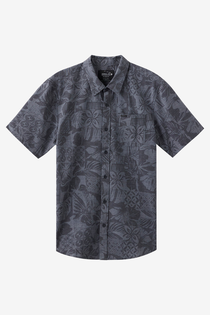 TRVLR UPF Traverse Hawaii Relaxed Fit Shirt - Graphite | O'Neill