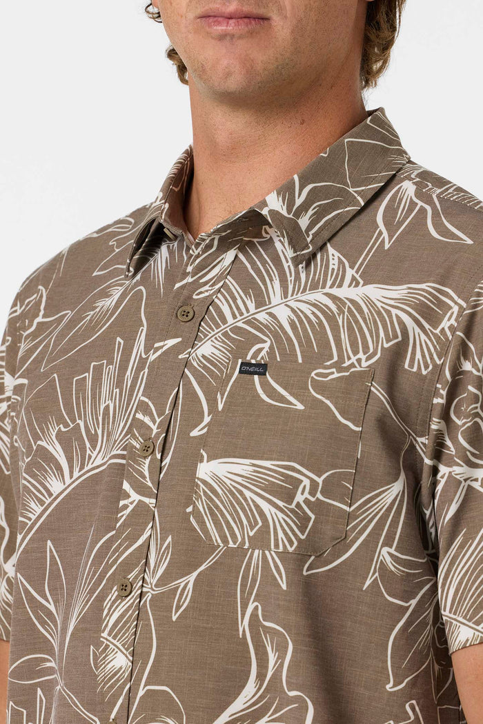 Trvlr UPF Traverse Hi Shirt - Teak 2 | O'Neill