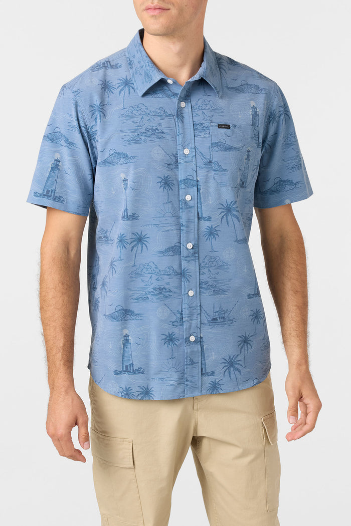TRVLR UPF Traverse Relaxed Fit Shirt - Blue Mirage | O'Neill