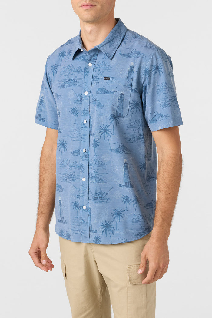 TRVLR UPF Traverse Relaxed Fit Shirt - Blue Mirage | O'Neill