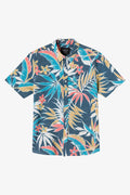 TRVLR UPF Traverse Slub Relaxed Fit Shirt - Midnight Navy | O'Neill