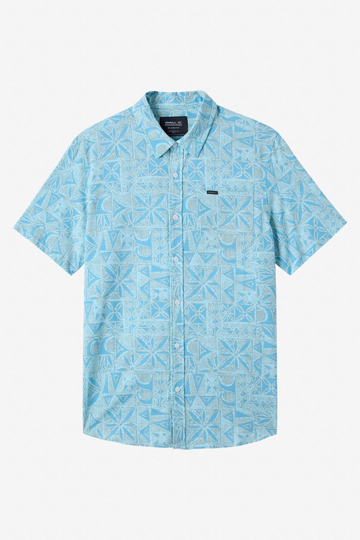 TRVLR UPF Traverse Slub Shirt - Pastel Turquoise | O'Neill