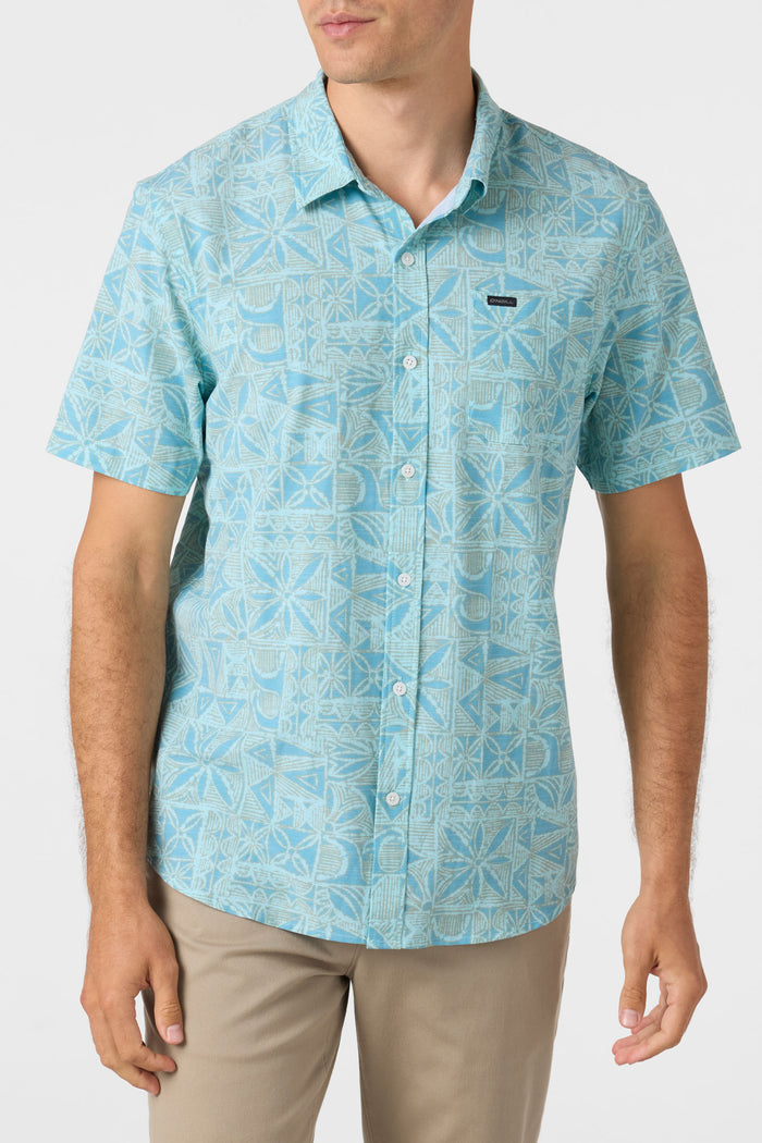 TRVLR UPF Traverse Slub Shirt - Pastel Turquoise | O'Neill