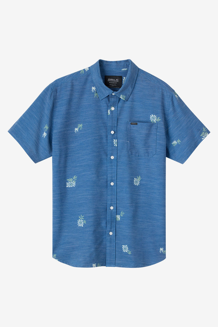 TRVLR UPF Traverse Slub Standard Fit Shirt - Indigo | O'Neill