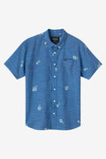 TRVLR UPF Traverse Slub Standard Fit Shirt - Indigo | O'Neill