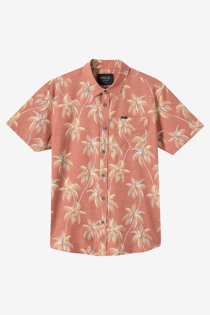 TRVLR UPF Traverse Slub Standard Fit Shirt - Baked Clay | O'Neill