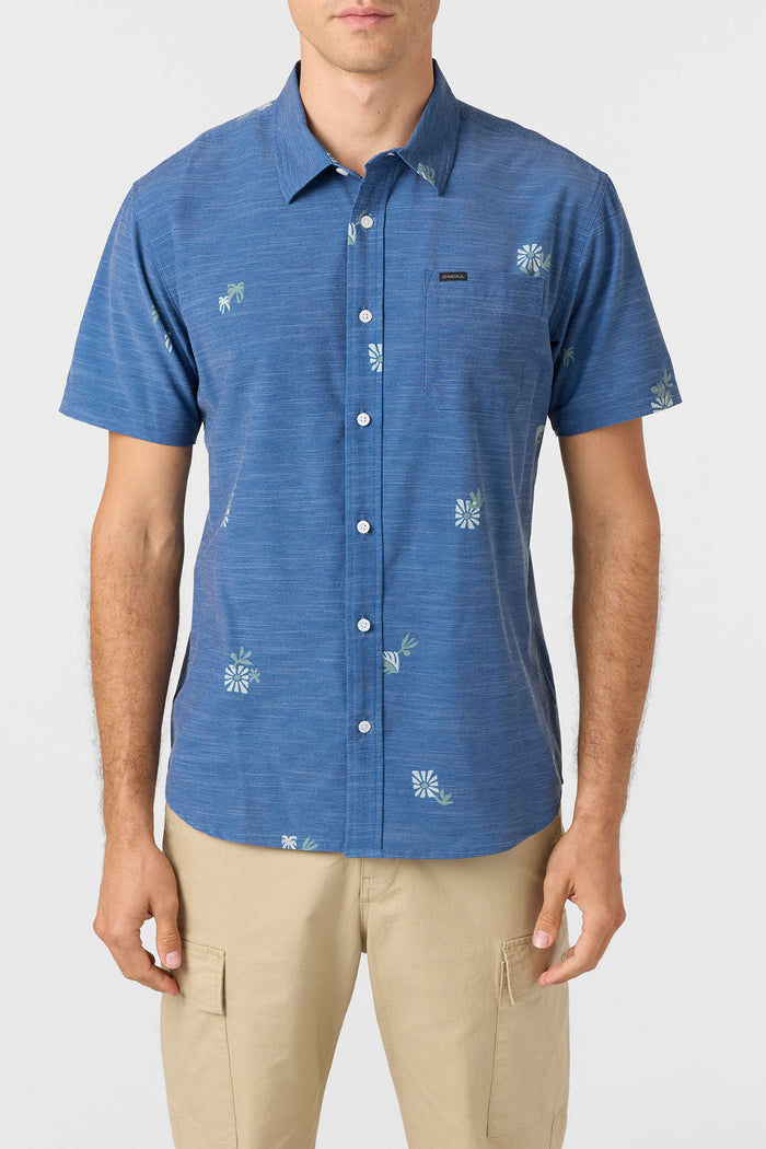 TRVLR UPF Traverse Slub Standard Fit Shirt - Indigo | O'Neill