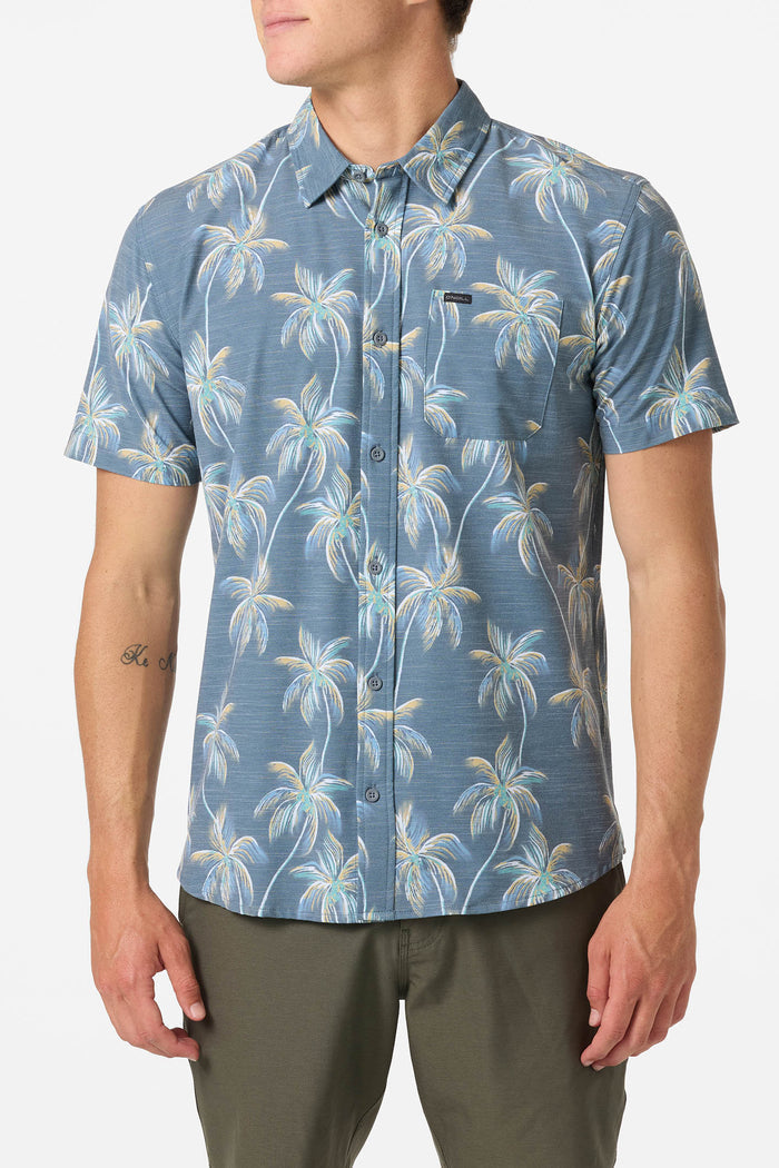 TRVLR UPF Traverse Slub Standard Fit Shirt - Dark Slate | O'Neill
