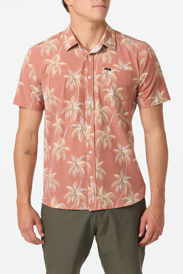 TRVLR UPF Traverse Slub Standard Fit Shirt - Baked Clay | O'Neill