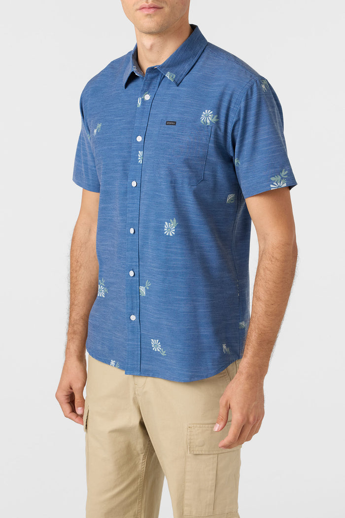 TRVLR UPF Traverse Slub Standard Fit Shirt - Indigo | O'Neill