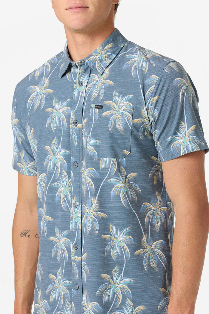 TRVLR UPF Traverse Slub Standard Fit Shirt - Dark Slate | O'Neill