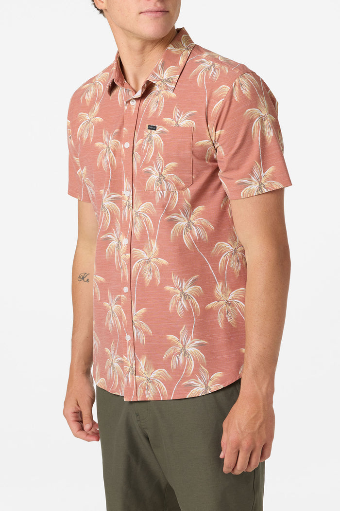 TRVLR UPF Traverse Slub Standard Fit Shirt - Baked Clay | O'Neill