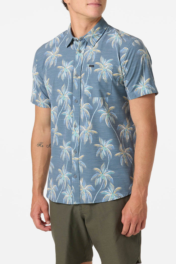 TRVLR UPF Traverse Slub Standard Fit Shirt - Dark Slate | O'Neill