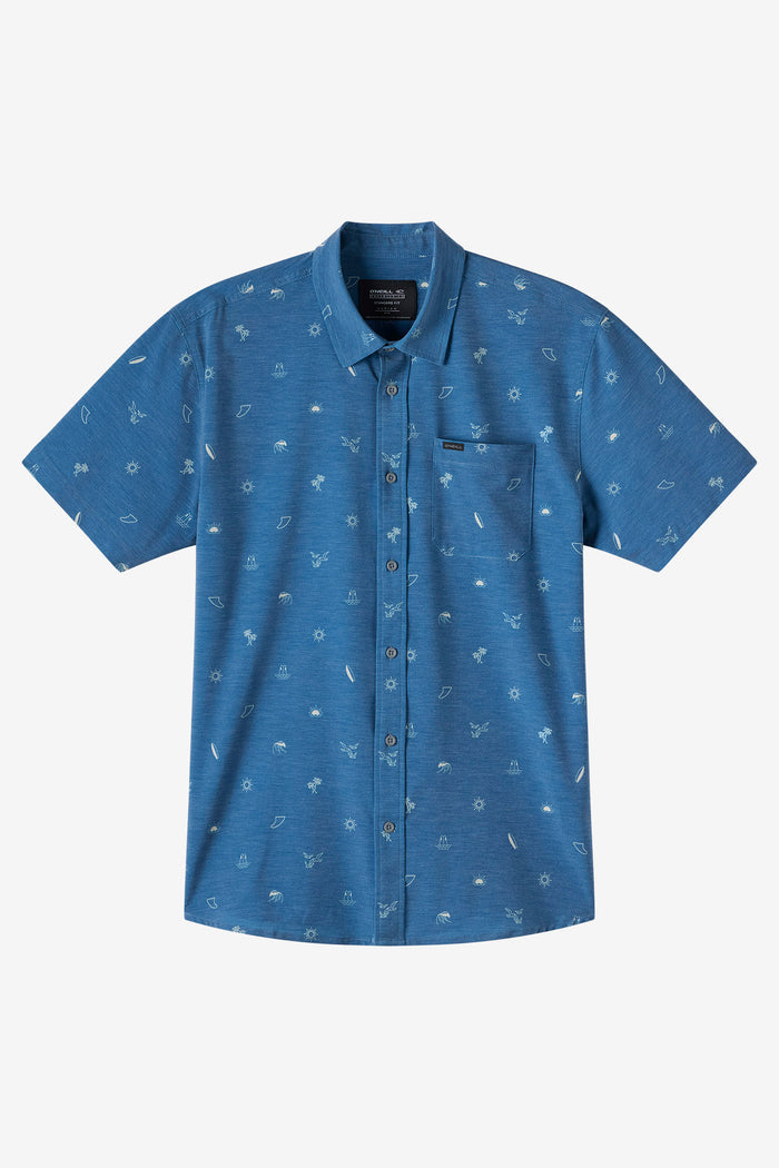 TRVLR UPF Traverse Standard Fit Shirt - Indigo 2 | O'Neill