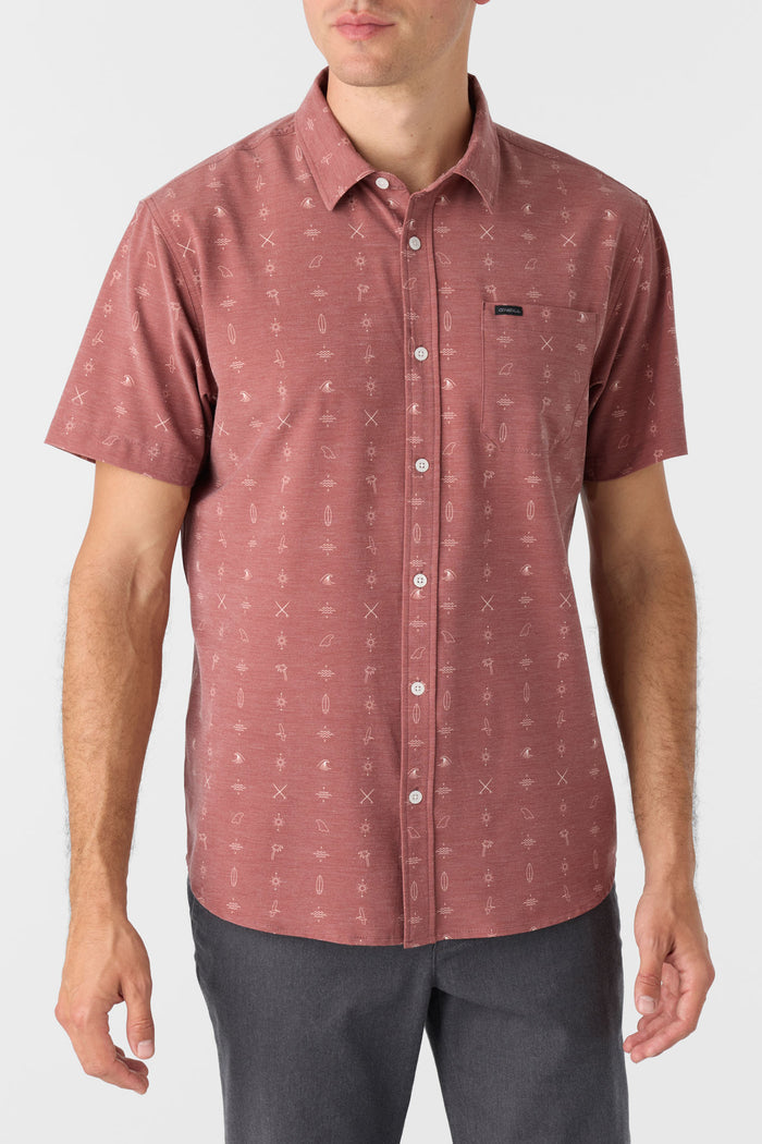 TRVLR UPF Traverse Standard Fit Shirt - Mahogany | O'Neill