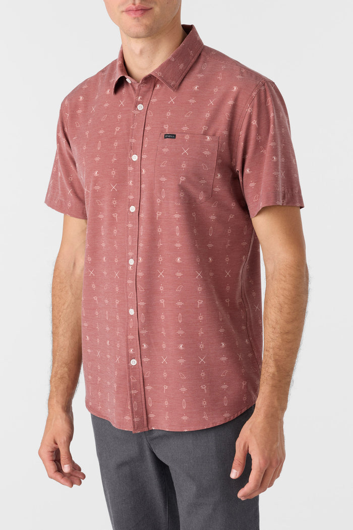 TRVLR UPF Traverse Standard Fit Shirt - Mahogany | O'Neill