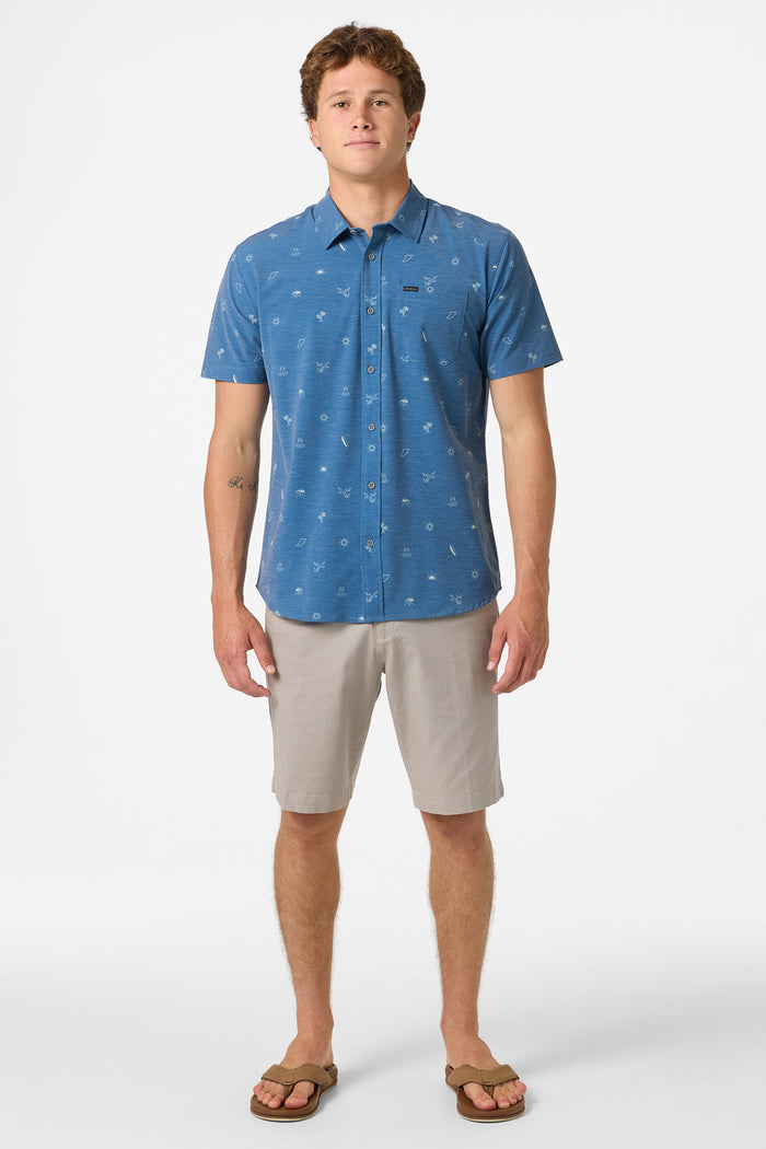 TRVLR UPF Traverse Standard Fit Shirt - Indigo 2 | O'Neill