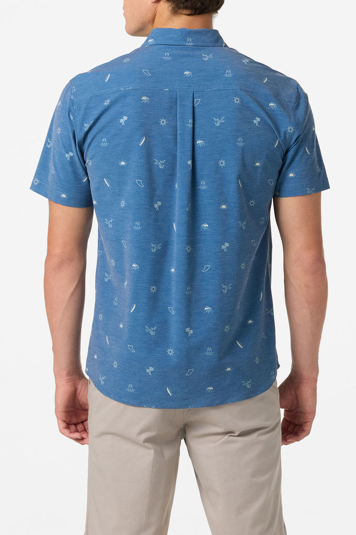 TRVLR UPF Traverse Standard Fit Shirt - Indigo 2 | O'Neill