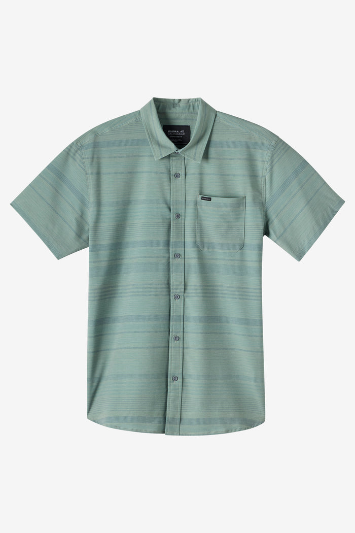 TRVLR UPF Traverse Stripe Standard Fit Shirt - Sage2 | O'Neill