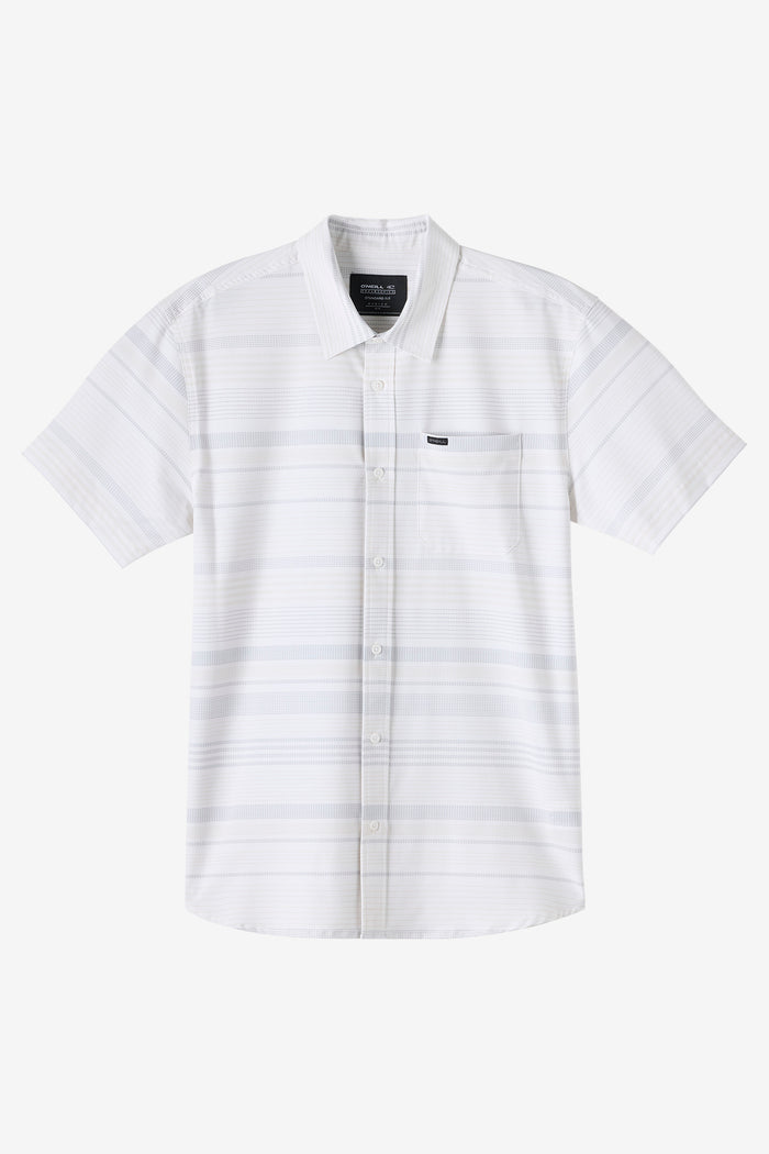 TRVLR UPF Traverse Stripe Standard Fit Shirt - Natural 2 | O'Neill