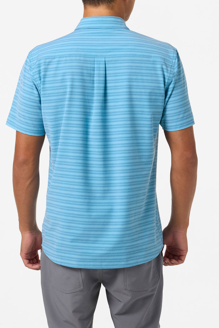 TRVLR UPF Traverse Stripe Standard Fit Shirt - Blue Fade | O'Neill