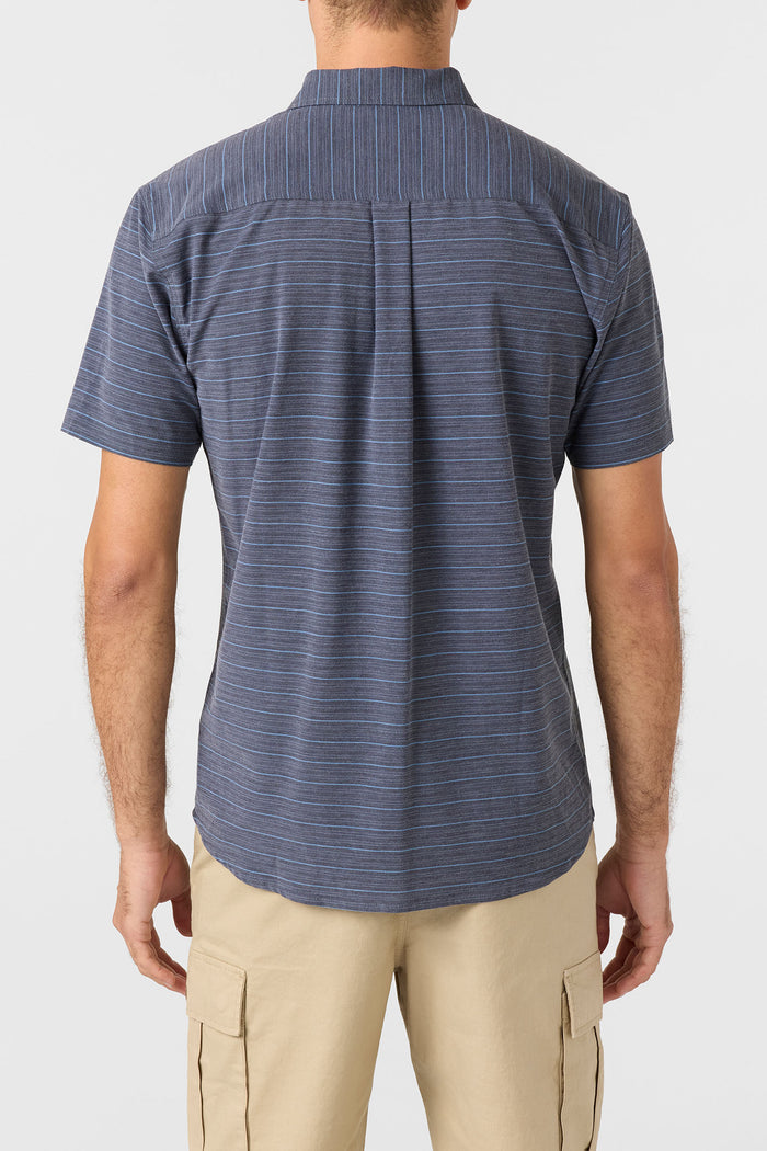 TRVLR UPF Traverse Stripe Standard Fit Shirt - Black 2 | O'Neill