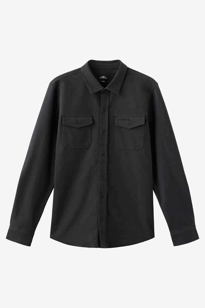 Unified Overshirt Standard Fit Long Sleeve Shirt - Phantom | O'Neill