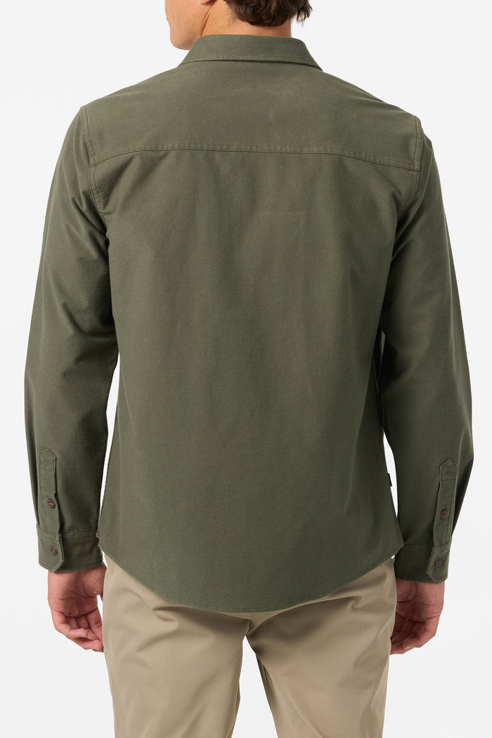 Unified Overshirt Standard Fit Long Sleeve Shirt - Dark Olive | O'Neill
