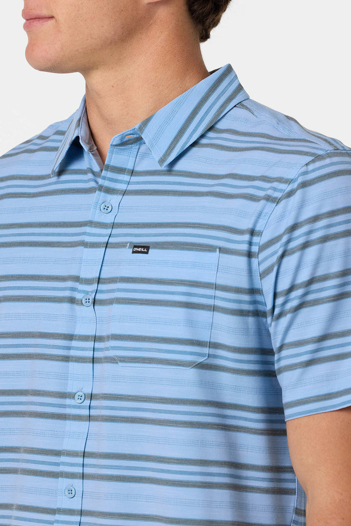 UPF Slub Relaxed Fit Shirt - Blue Glass | O'Neill