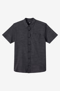 UPF Slub Solid Standard Fit Shirt - Black | O'Neill