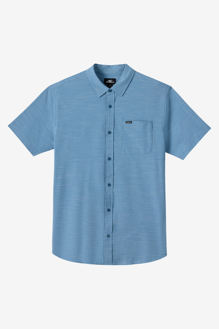 UPF Slub Solid Standard Fit Shirt - Captain'S Blue | O'Neill