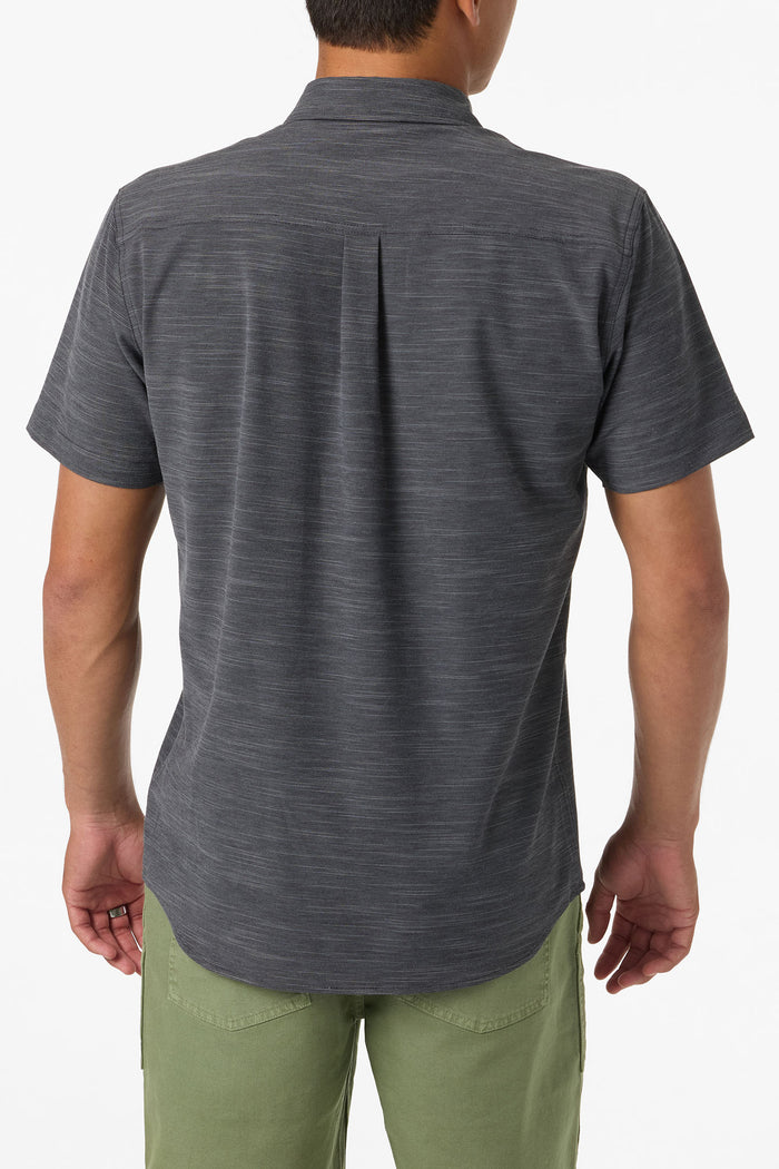 UPF Slub Solid Standard Fit Shirt - Black | O'Neill