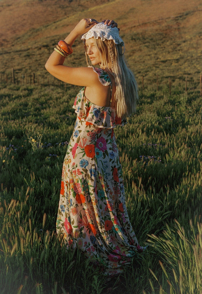 Valley of the Dolls Strappy Gown Dress