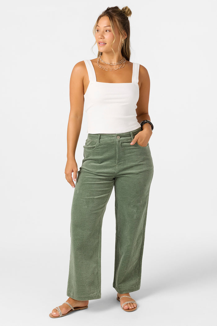 Vanessa Solid Sleeveless Top - Winter White | O'Neill