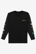 Vibez Long Sleeve Standard Fit Long Sleeve Tee - Black | O'Neill