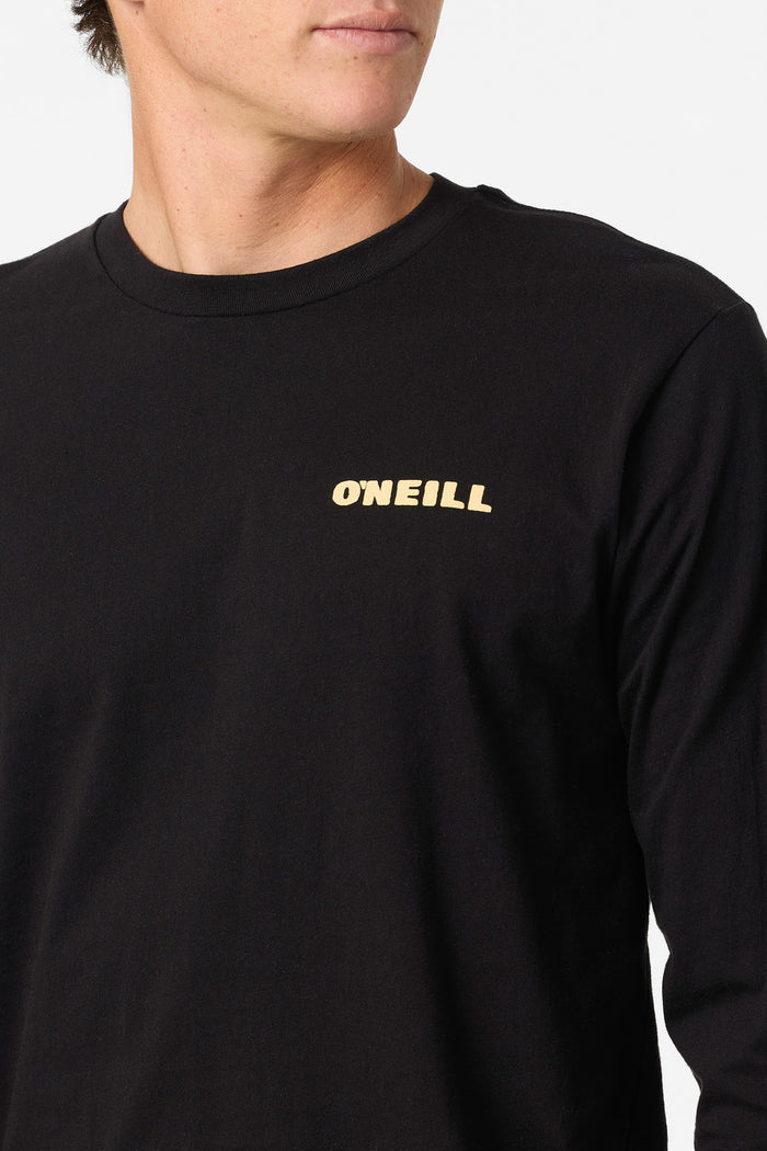 Vibez Long Sleeve Standard Fit Long Sleeve Tee - Black | O'Neill