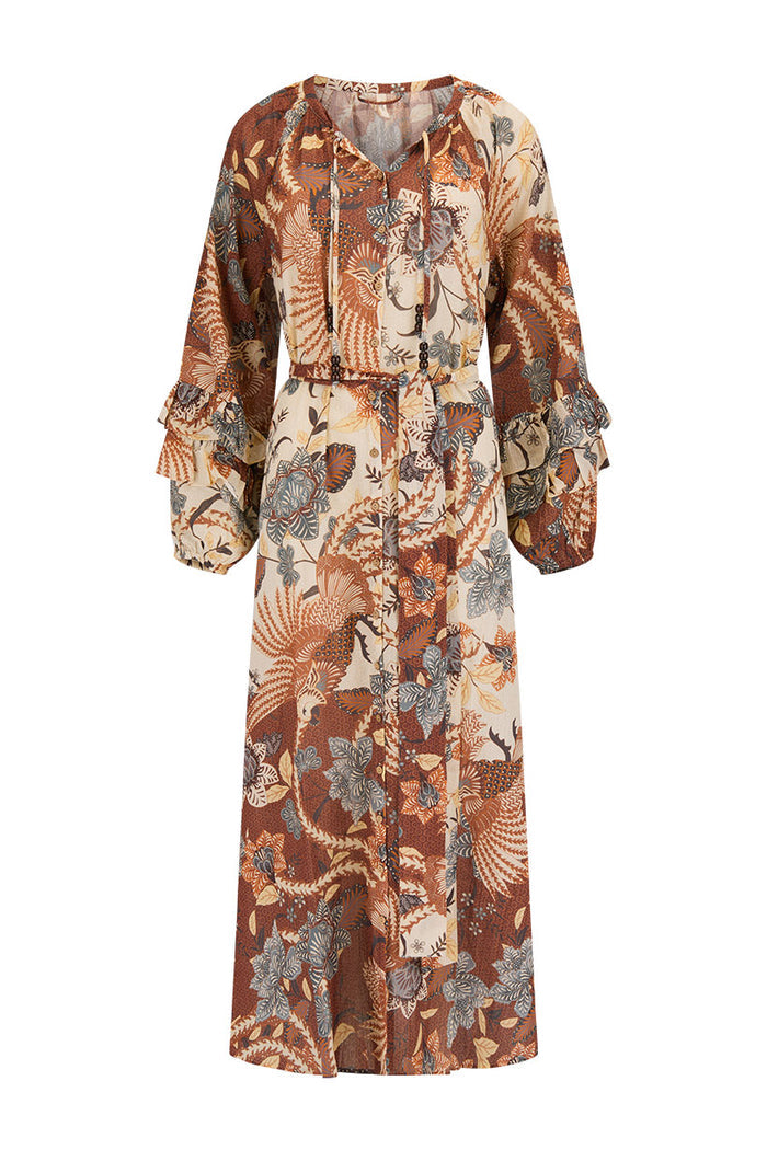 Volcano Goddess Gown Dress