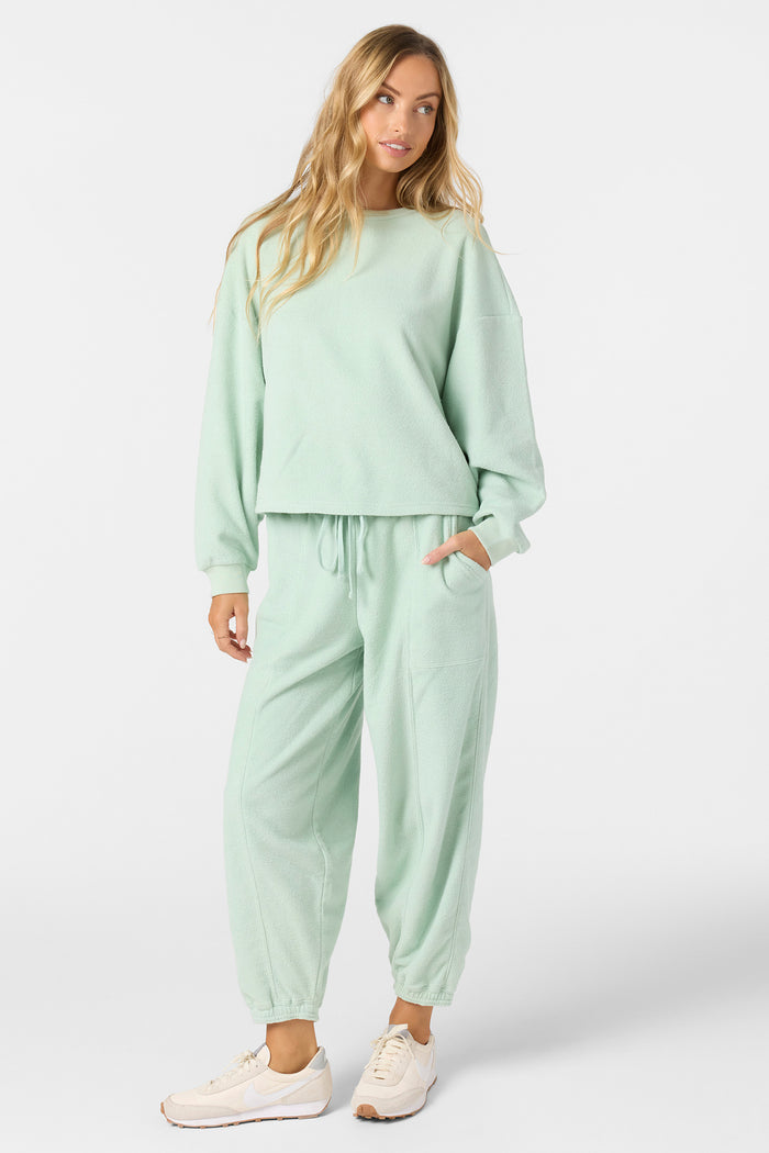 Wavelength Crew Neck Fleece - Seafoam | O'Neill