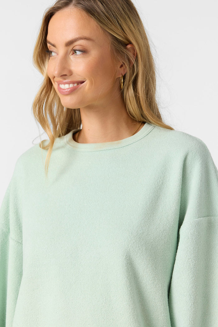 Wavelength Crew Neck Fleece - Seafoam | O'Neill