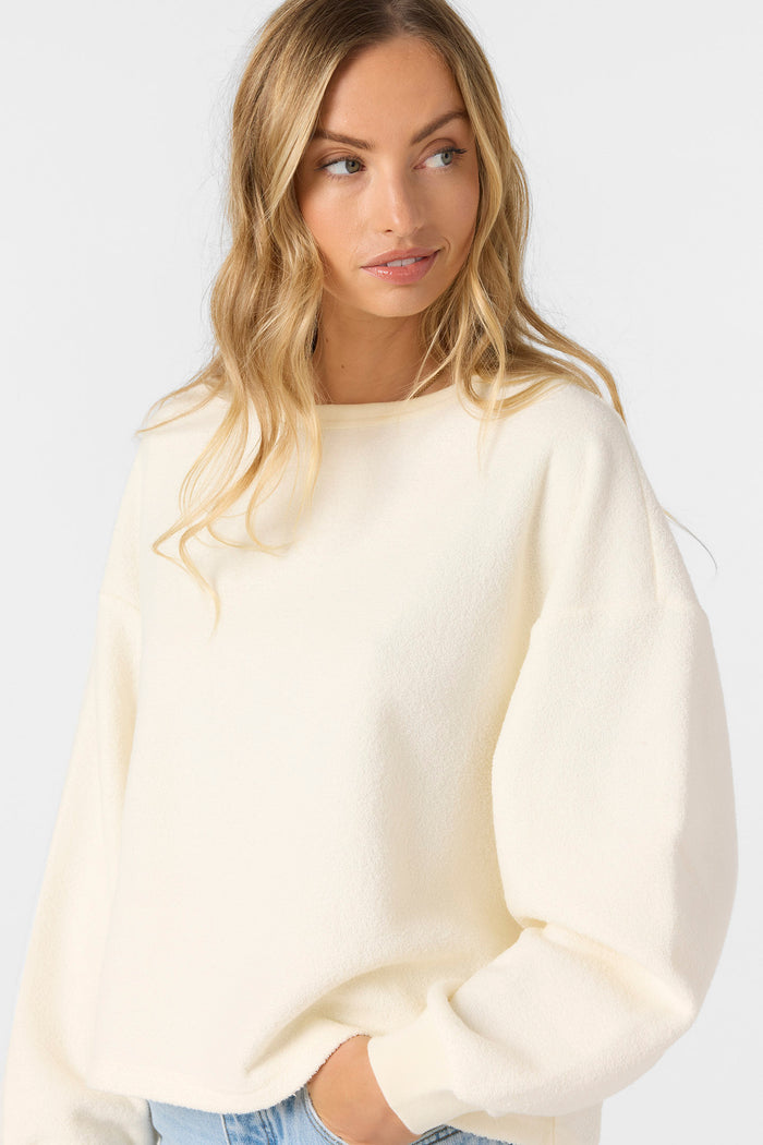 Wavelength Crew Neck Fleece - Winter White | O'Neill