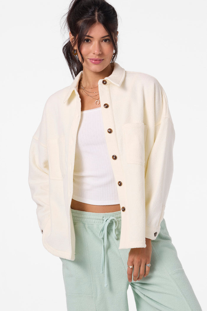 Wavelength Fleece Jacket - Winter White | O'Neill