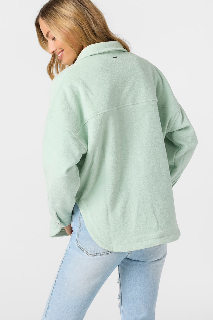 Wavelength Fleece Jacket - Seafoam | O'Neill