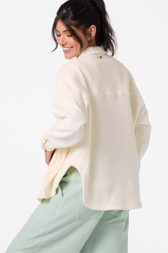 Wavelength Fleece Jacket - Winter White | O'Neill