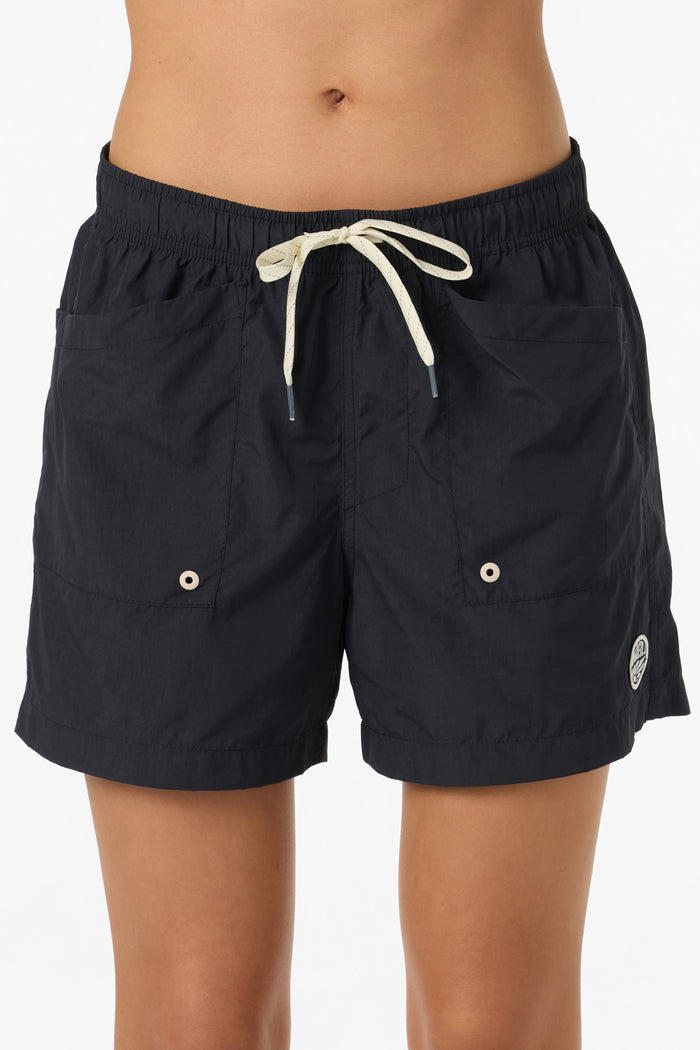 Wedge 4.5" Elastic Boardshorts - Black | O'Neill