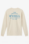 Wedges Standard Fit Long Sleeve Tee - Lt Khaki | O'Neill