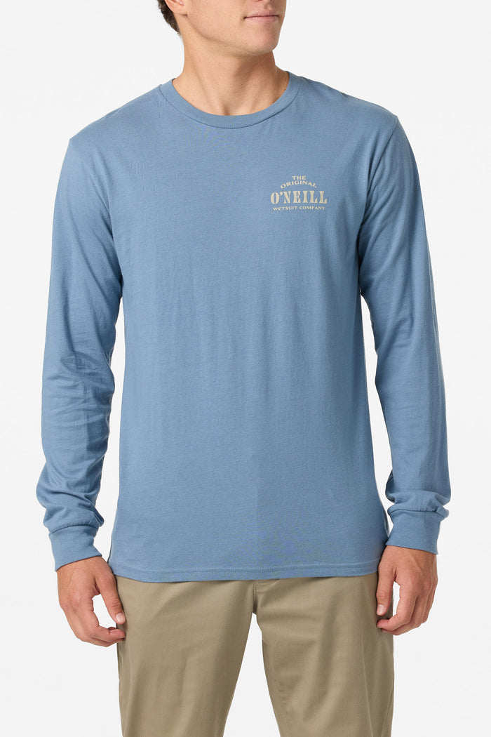 Wedges Standard Fit Long Sleeve Tee - Blue Mirage | O'Neill