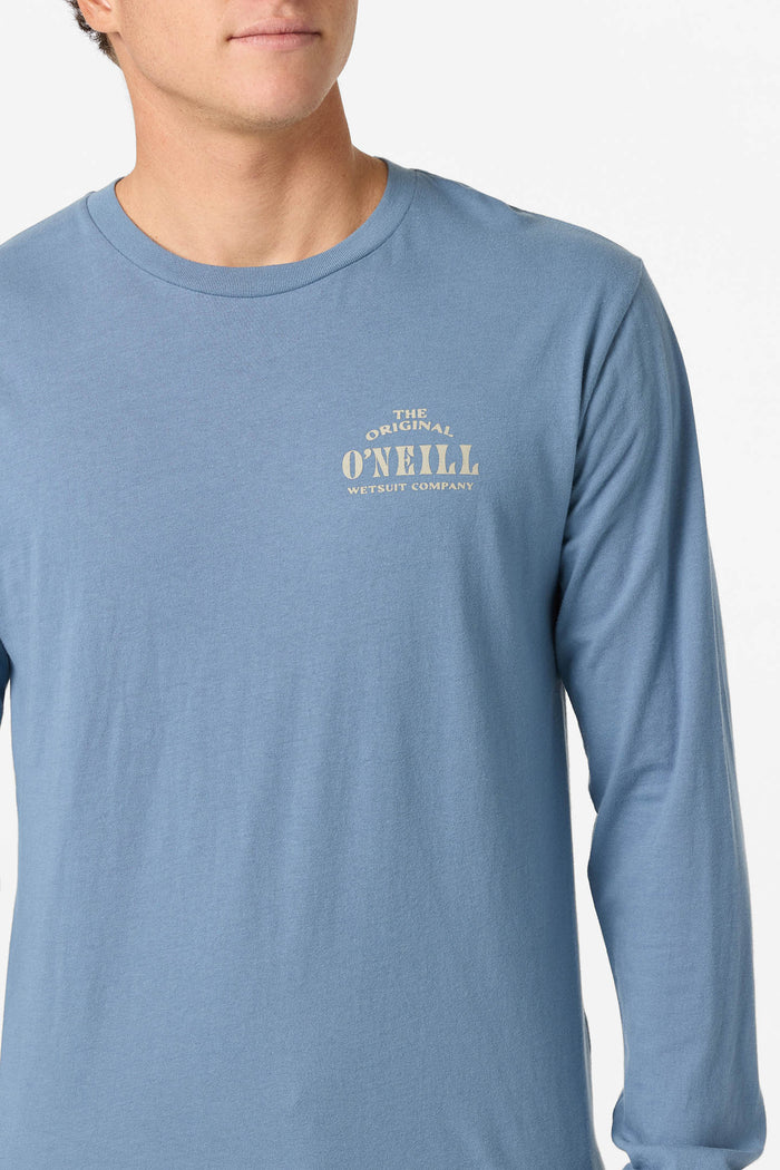 Wedges Standard Fit Long Sleeve Tee - Blue Mirage | O'Neill