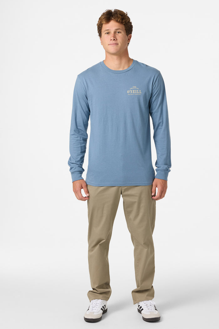 Wedges Standard Fit Long Sleeve Tee - Blue Mirage | O'Neill