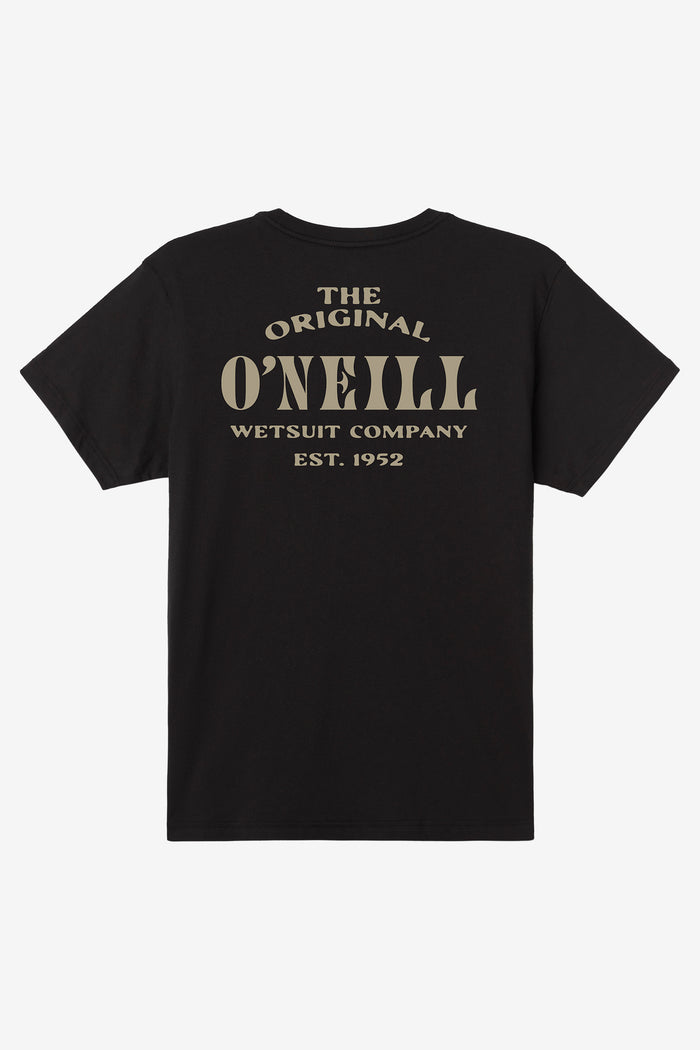 Wedges Standard Fit Tee - Black | O'Neill